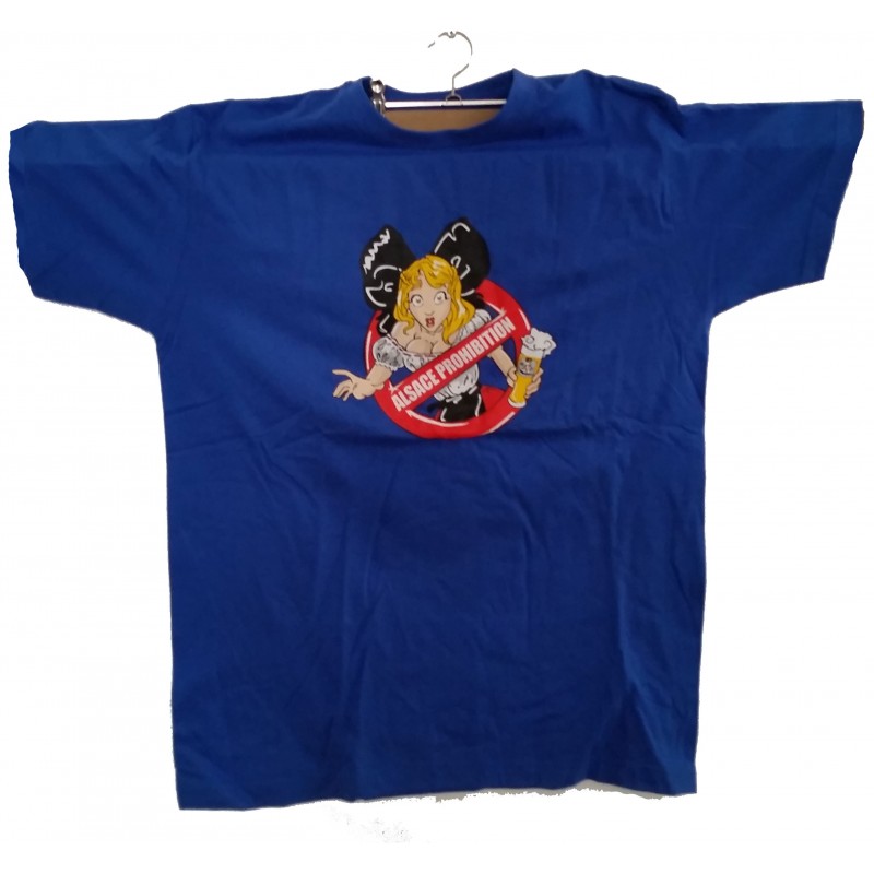 T-SHIRT MEN "ALSACE PROHIBITION"