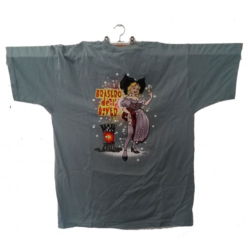 T-SHIRT MEN "BRASERO DE L'HIVER"