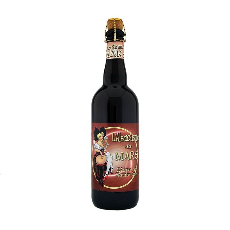 L'Alsacienne de Mars 75cL, bière ambrée