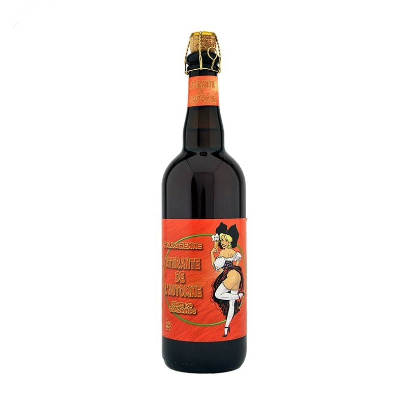Alsacienne Attirante de l'Automne 75cL, bière Blonde 6,7°