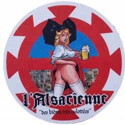 SOUS BOCK ROND L'ALSACIENNE