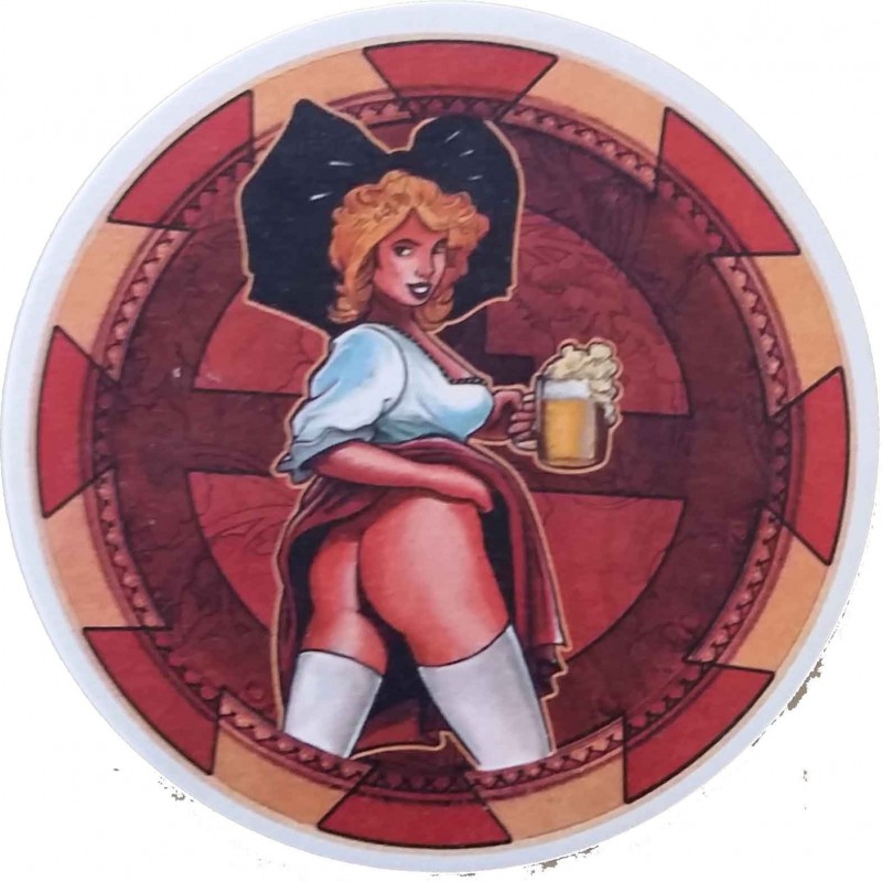 SOUS BOCK ROND L'ALSACIENNE